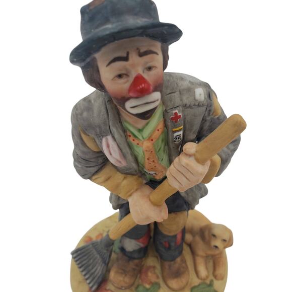 Flambro Emmett Kelly Jr 4 Season Collection Clown Figurine Autumn 9534 Limited - Picture 1 of 12